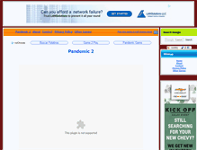 Tablet Screenshot of pandemic2.org